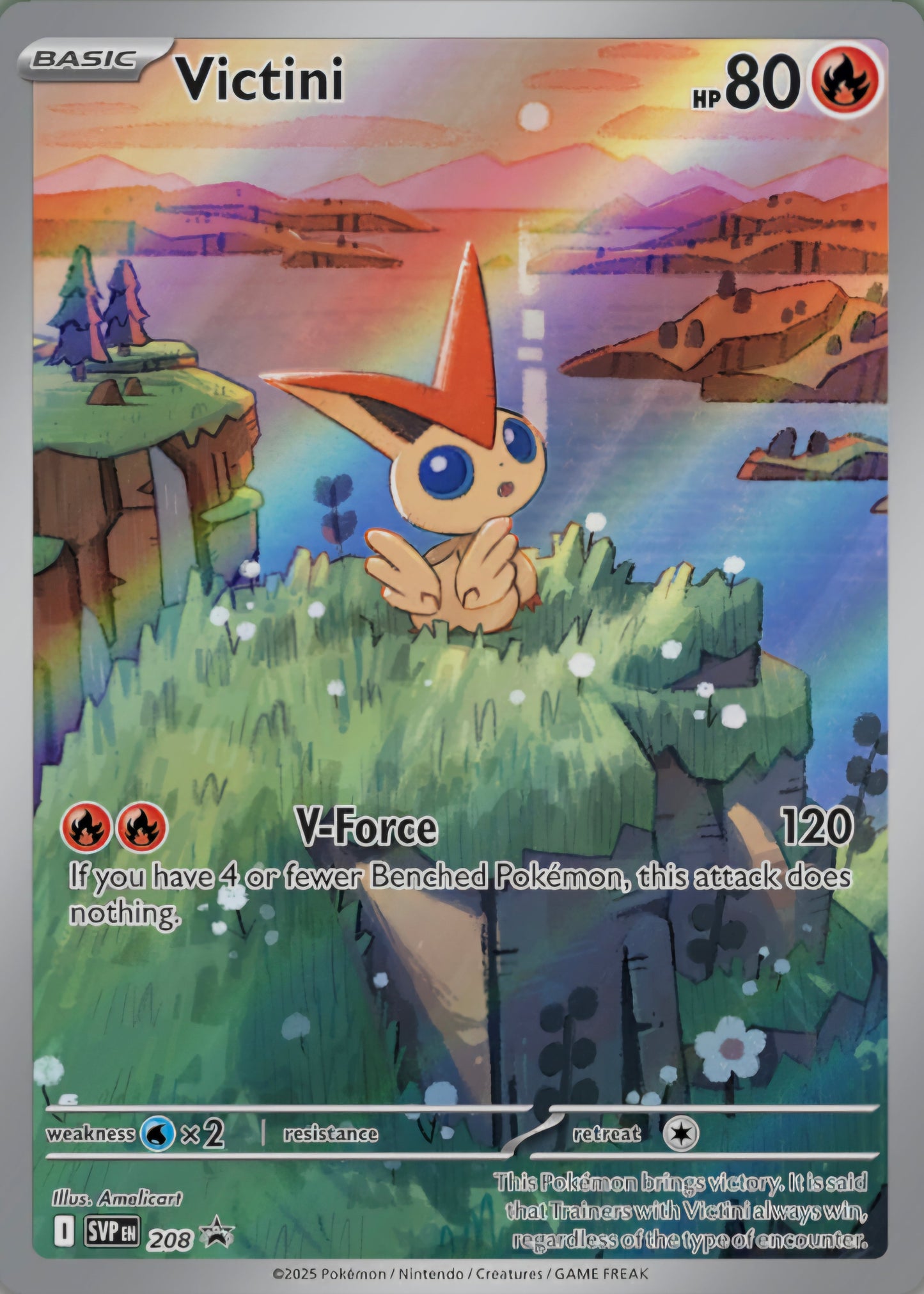 Victini Illustration Collection - Black Bolt &amp; White Flare (INGLÉS)